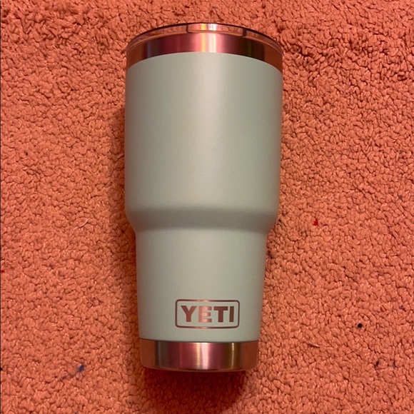 teal yeti mug